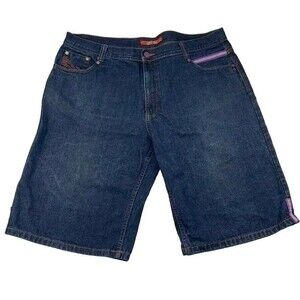 Men's Size 42 JINZU Dark Blue Denim Jean Shorts